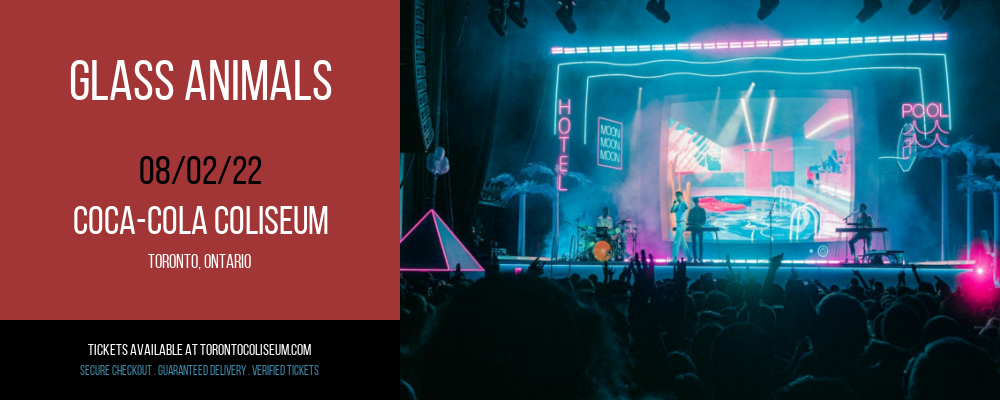 Glass Animals at Coca-Cola Coliseum tickets Glass Animals at Coca-Cola Coliseum