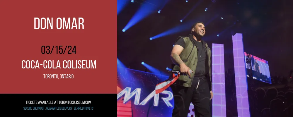 Don Omar at Coca-Cola Coliseum