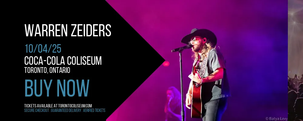 Warren Zeiders at Coca-Cola Coliseum