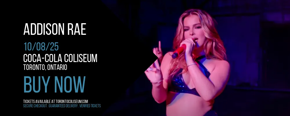 Addison Rae at Coca-Cola Coliseum