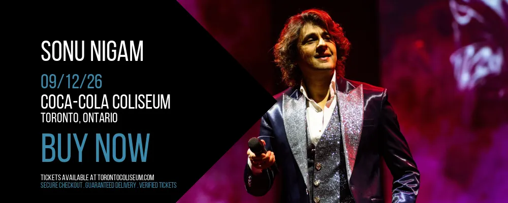 Sonu Nigam at Coca-Cola Coliseum
